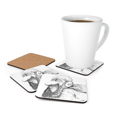 Laughing Aviator Corkwood Coaster Set