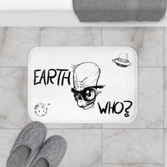 Suspicious Alien Bath Mat