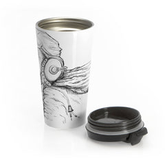 Laughing Aviator Stainless Steel Travel Mug