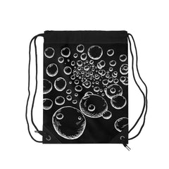 Endless Spheres Drawstring Bag