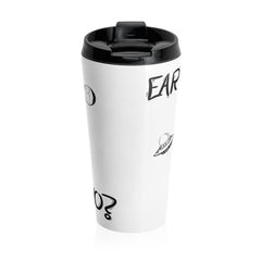 Suspicious Alien Stainless Steel Travel Mug