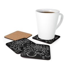 Endless Spheres Corkwood Coaster Set