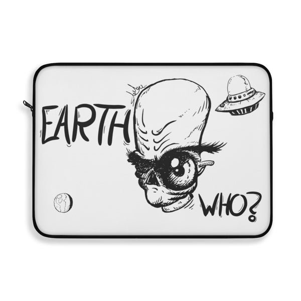 Suspicious Alien Laptop Sleeve