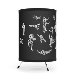 Dancing Figures Tripod Lamp