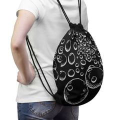 Endless Spheres Drawstring Bag