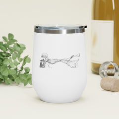 Laughing Aviator 12oz Insulated Wine Tumbler