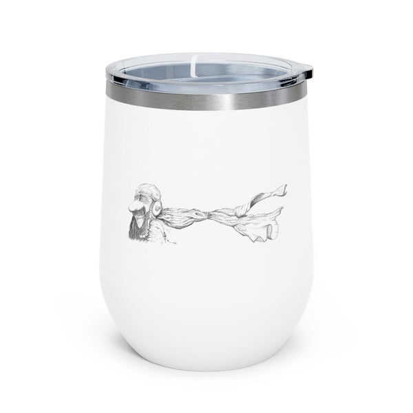 Laughing Aviator 12oz Insulated Wine Tumbler