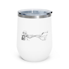 Laughing Aviator 12oz Insulated Wine Tumbler