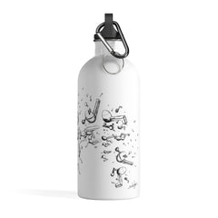 Atomic Sound 14oz Stainless Steel Travel Water Bottle