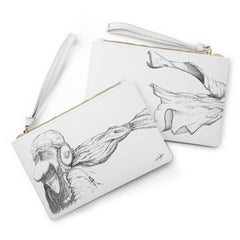 Laughing Aviator Clutch Bag