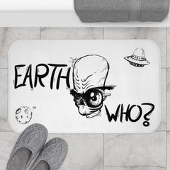 Suspicious Alien Bath Mat