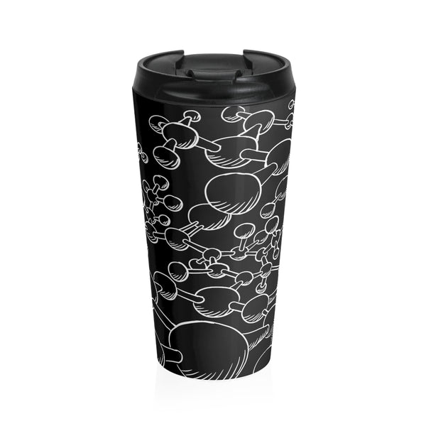 Molecules Stainless Steel Travel Mug