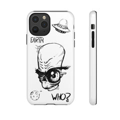 Suspicious Alien Phone Cases