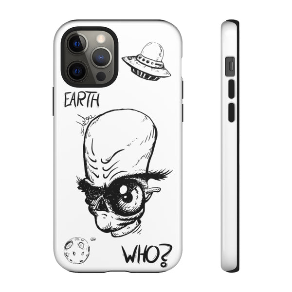 Suspicious Alien Phone Cases