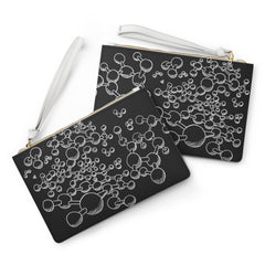 Molecules Clutch Bag