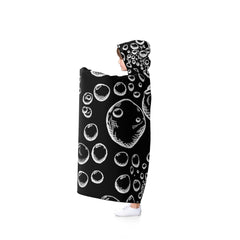 Endless Spheres Hooded Blanket