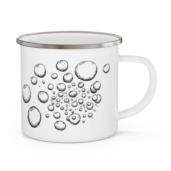 Endless Spheres Enamel Camping Mug