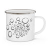 Endless Spheres Enamel Camping Mug