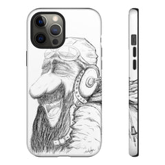 Laughing Aviator Phone Case