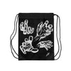 Hand Sketch Drawstring Bag