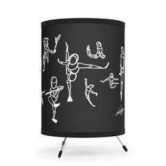 Dancing Figures Tripod Lamp