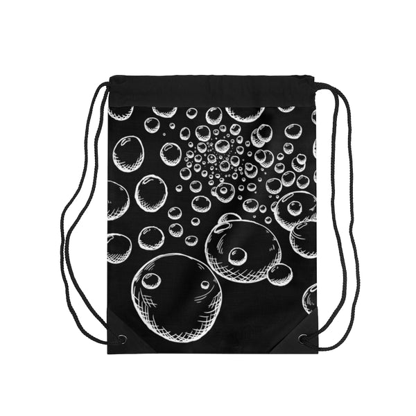 Endless Spheres Drawstring Bag