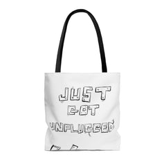 Unplugged Tote Bag