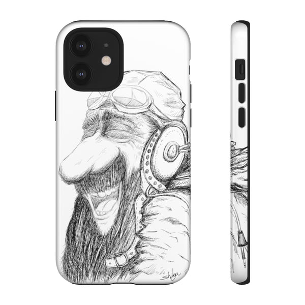 Laughing Aviator Phone Case