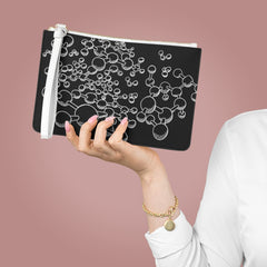 Molecules Clutch Bag