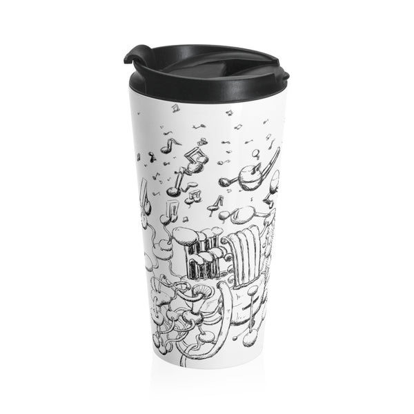 Atomic Sound Stainless Steel Travel Mug