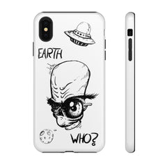 Suspicious Alien Phone Cases