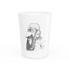 Laughing Aviator Shot Glass