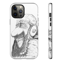 Laughing Aviator Phone Case