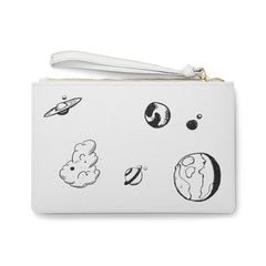 Suspicious Alien Clutch Bag