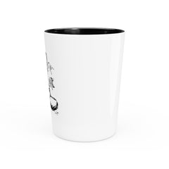 Hand Sketch Shot Glass