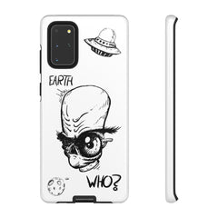 Suspicious Alien Phone Cases