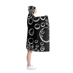 Endless Spheres Hooded Blanket