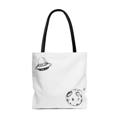 Suspicious Alien Tote Bag