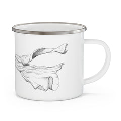 Laughing Aviator Enamel Camping Mug