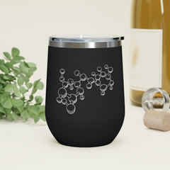 Molecules 12oz Insulated Wine Tumbler