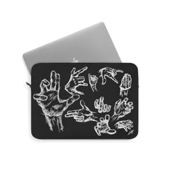 Hand Sketch Laptop Sleeve