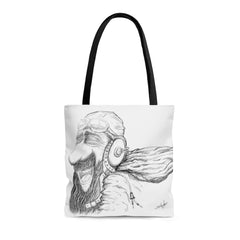 Laughing Aviator Tote Bag