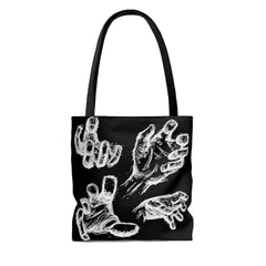 Hand Sketch Tote Bag