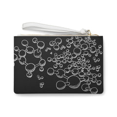 Molecules Clutch Bag