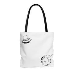 Suspicious Alien Tote Bag