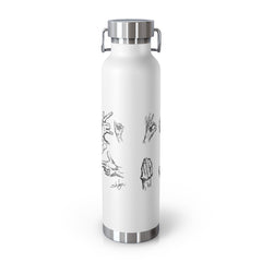 Hand Sketch 22oz Vacuum Insulated Bottle