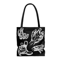 Hand Sketch Tote Bag