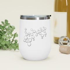 Molecules 12oz Insulated Wine Tumbler