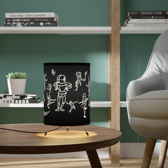 Dancing Figures Tripod Lamp