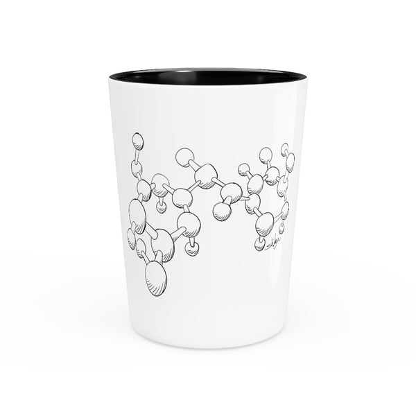 Molecules Shot Glass